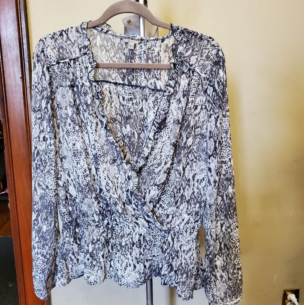 Guess sheer top